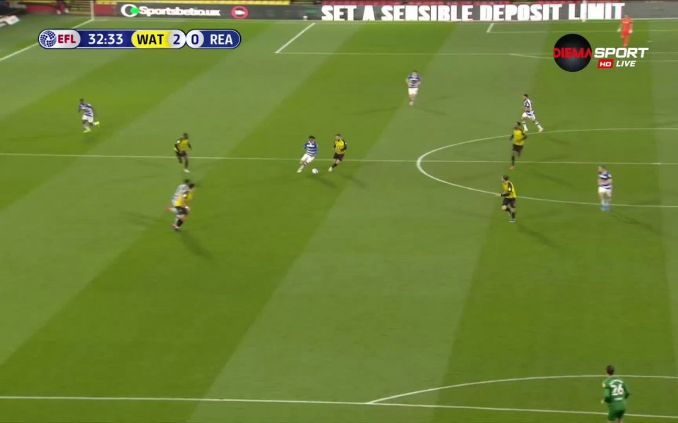 Уотфорд - Рединг 2:0 /репортаж/