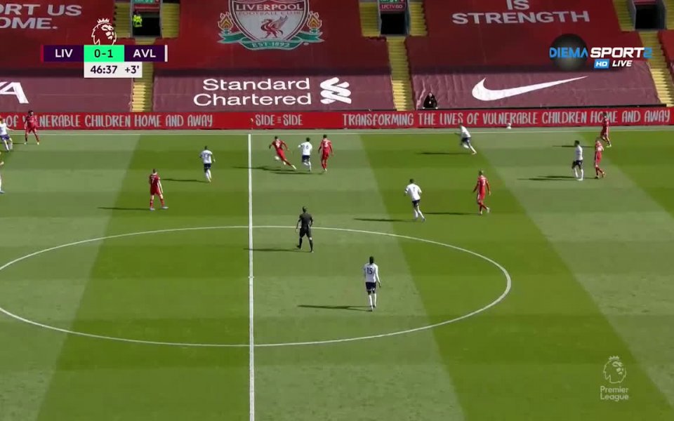 Отборът на Ливърпул се справи с Астън Вила и най-накрая