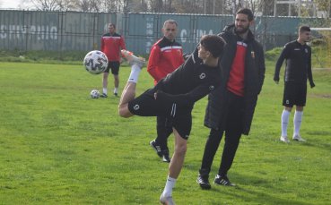Локомотив Пловдив проведе сутрешна интензивна тренировка преди тазвечершния си двубой