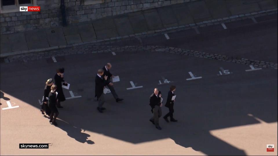  Кейт Мидълтън заравяне принц Филип 