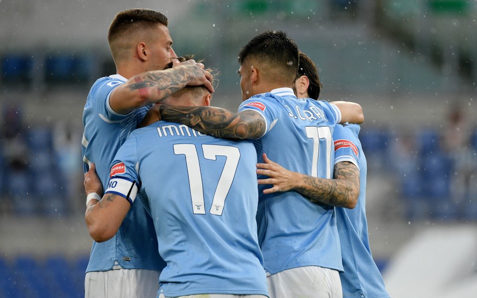 Лацио записа пета поредна победа в Серия А, след като