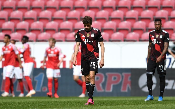 Майнц пропусна да разгроми неузнаваем Байерн, 