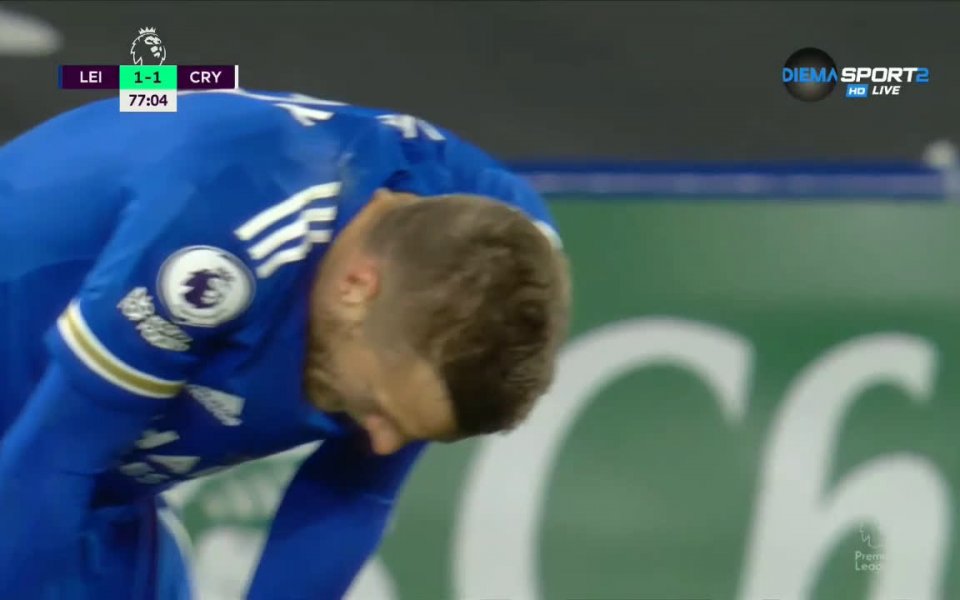 Лестър победи с 2:1 Кристъл Палас в последен мач от