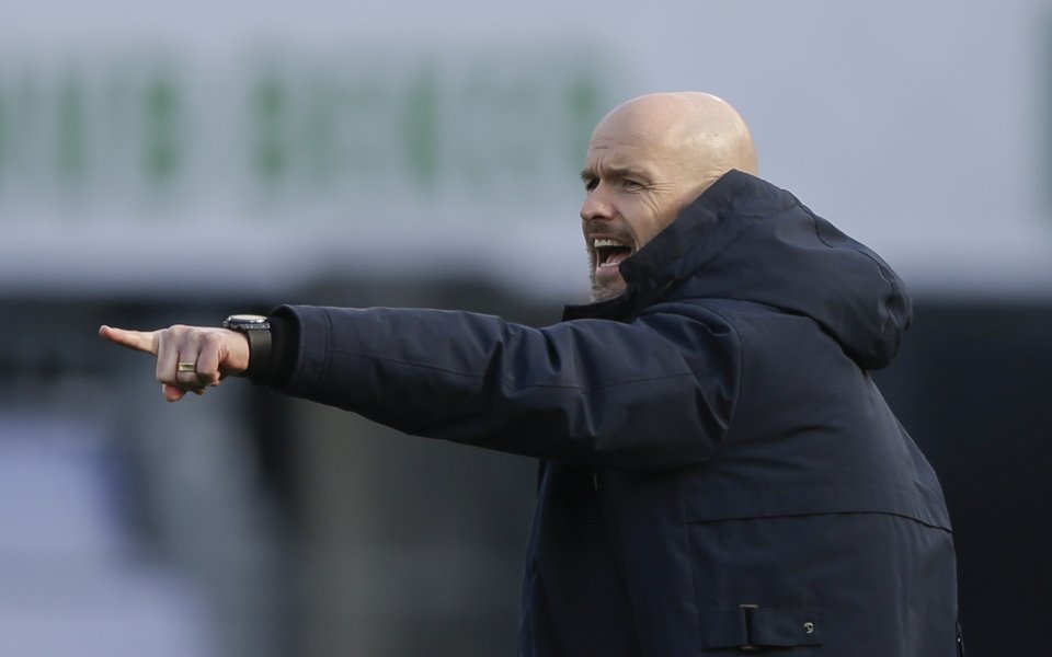 Треньорът на Аякс Ерик тен Хаг е първи избор на