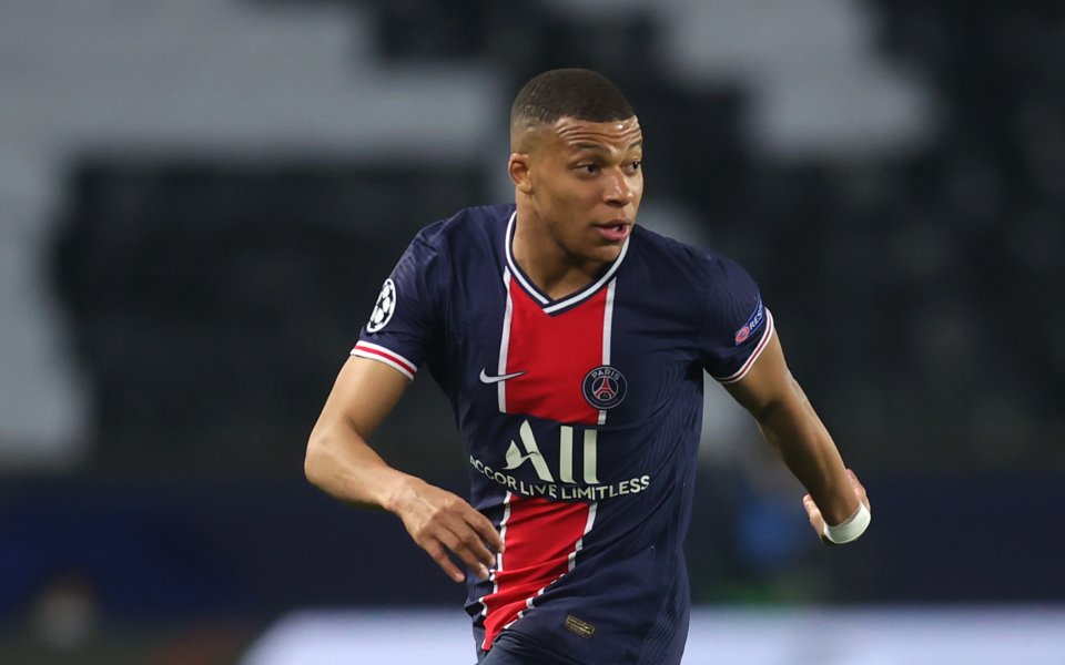 Звездата на Пари Сен Жермен Килиан Мбапе ще пропусне утрешното