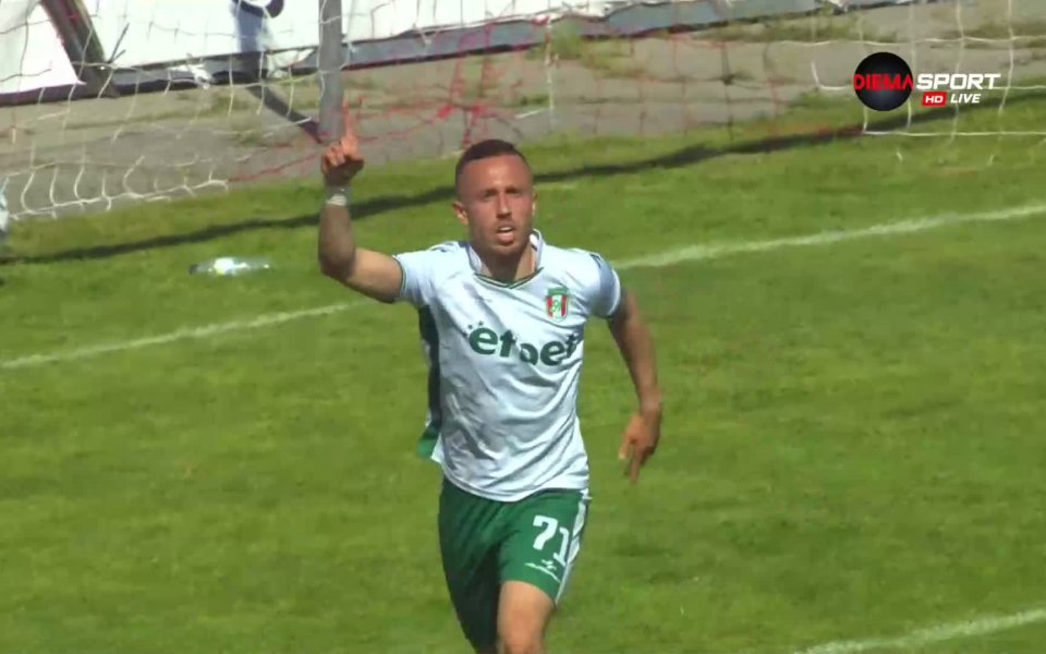 Седем преди края Янтра вкара трети гол в срещата. Негов