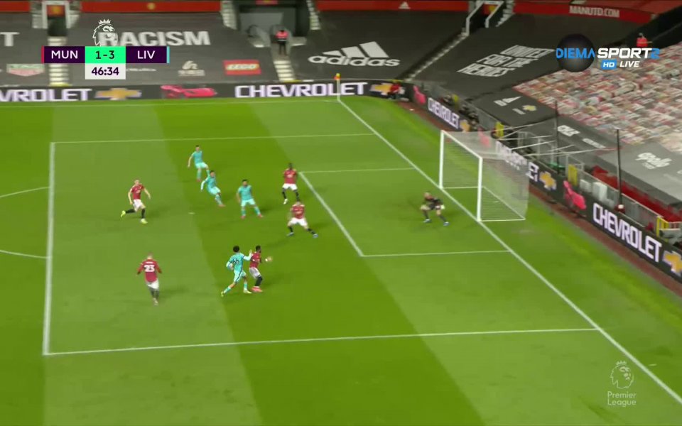 Трети гол за Ливърпул