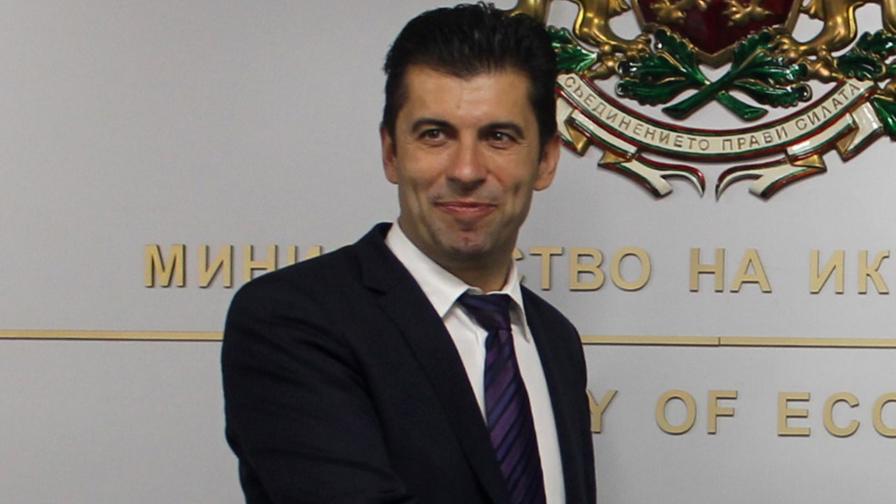 Служебният министър на икономиката Кирил Петков