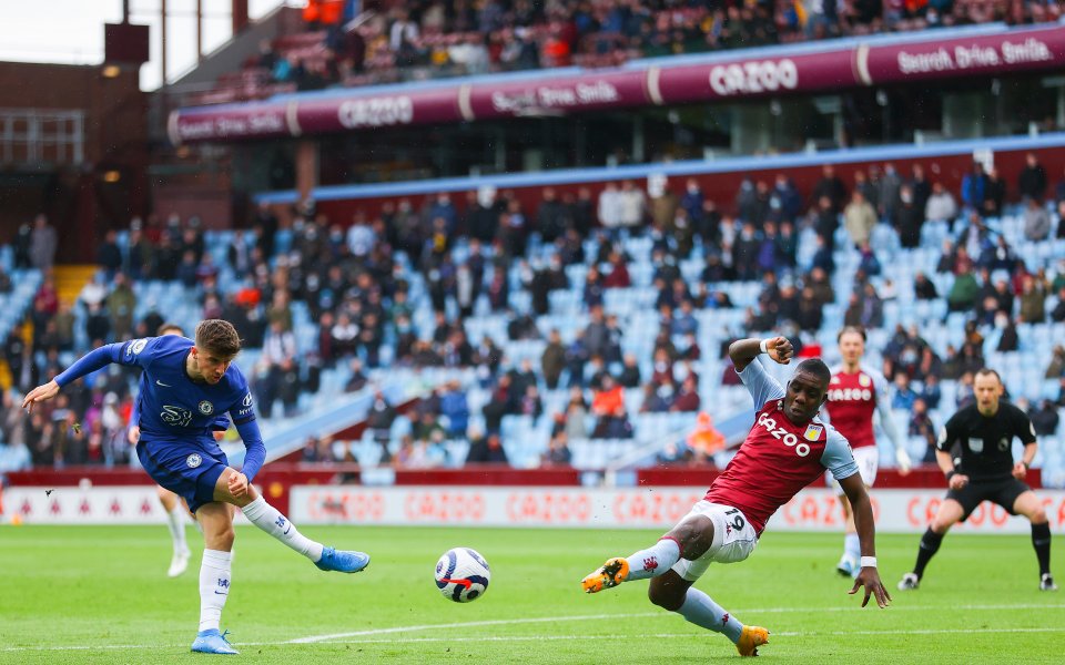 Отборите на Астън Вила и Челси играят при резултат