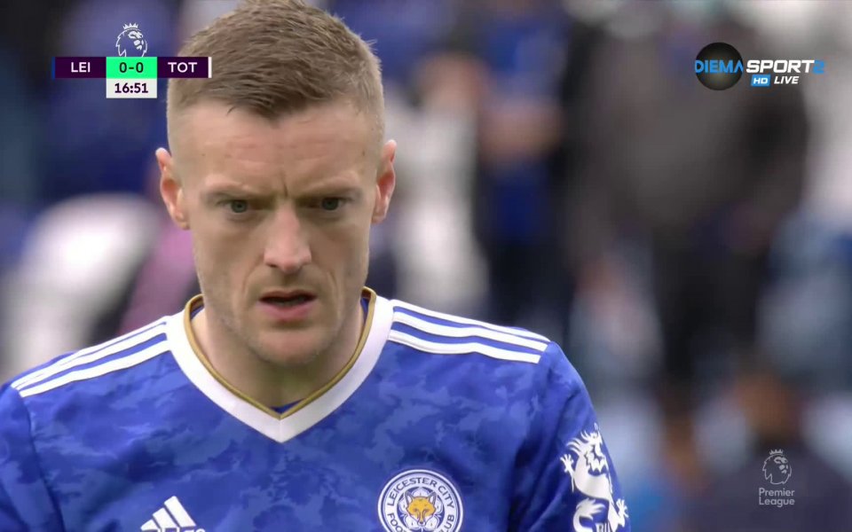 Лестър - Тотнъм 1:1 /първо полувреме/