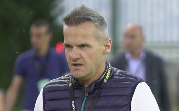 Треньорът на Ботев Пловдив Азрудин Валентич говори след разгромната победа