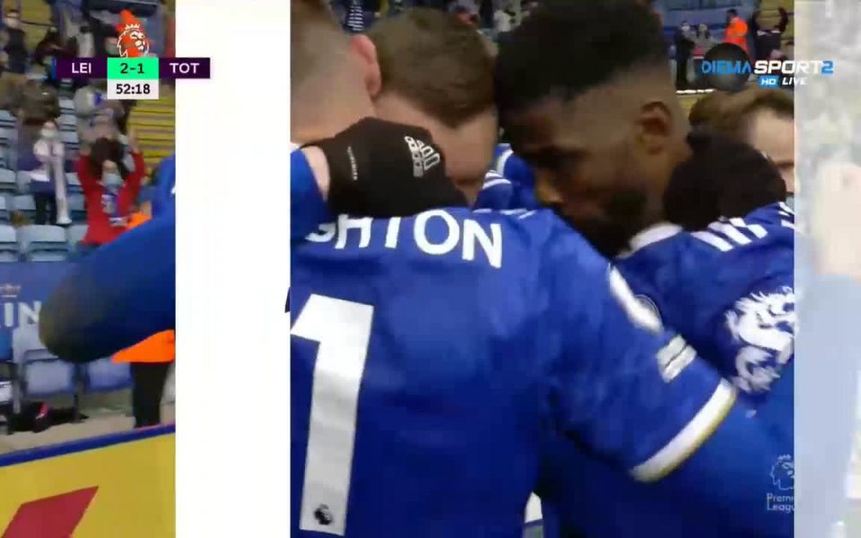 Лестър - Тотнъм 2:4 /репортаж/