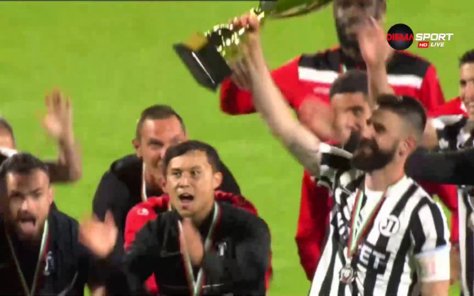 След края на двубоя между Арда и Локомотив Пловдив момчетата