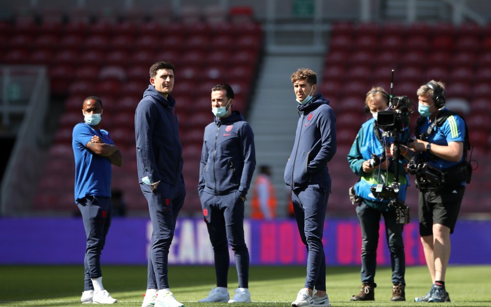 Отборът на Англия продължава своята подготовка за предстоящите мачове от