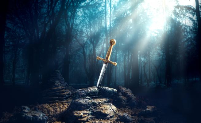 Дете откри меч от ХVI век в гора в Германия (СНИМКА)