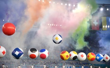 Европа е футбол UEFA EURO 2020 бе открито с грандиозна
