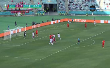 Уелс и Швейцария се прибраха при нулево равенство на почивката