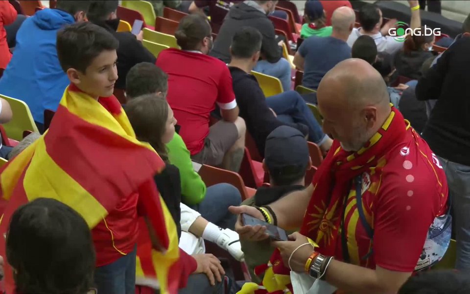 Атмосферата преди Австрия - Северна Македония