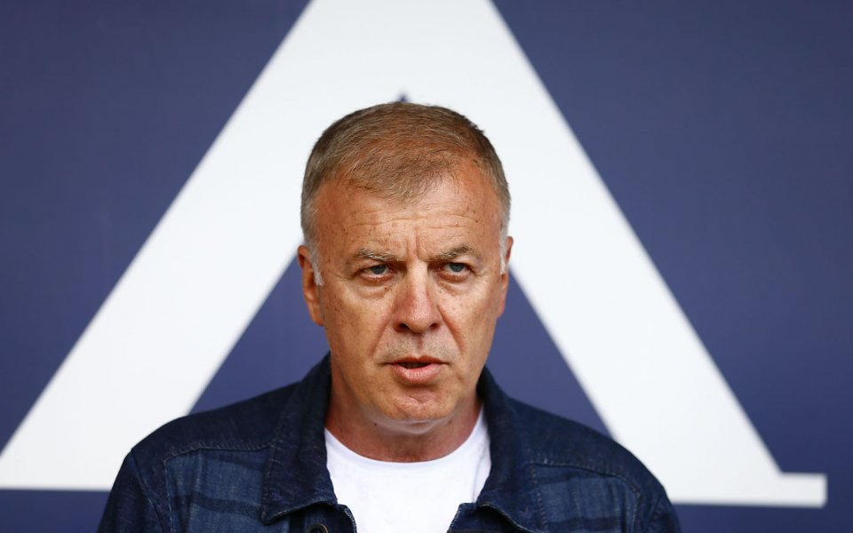 Собственикът на Левски Наско Сираков застана пред медиите преди старта