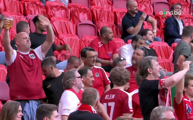 Атмосферата преди Нидерландия - Австрия