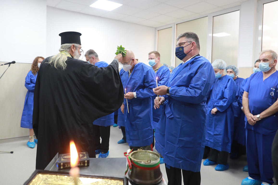 <p>ВМА след цялостното обновление на Операционния център</p>