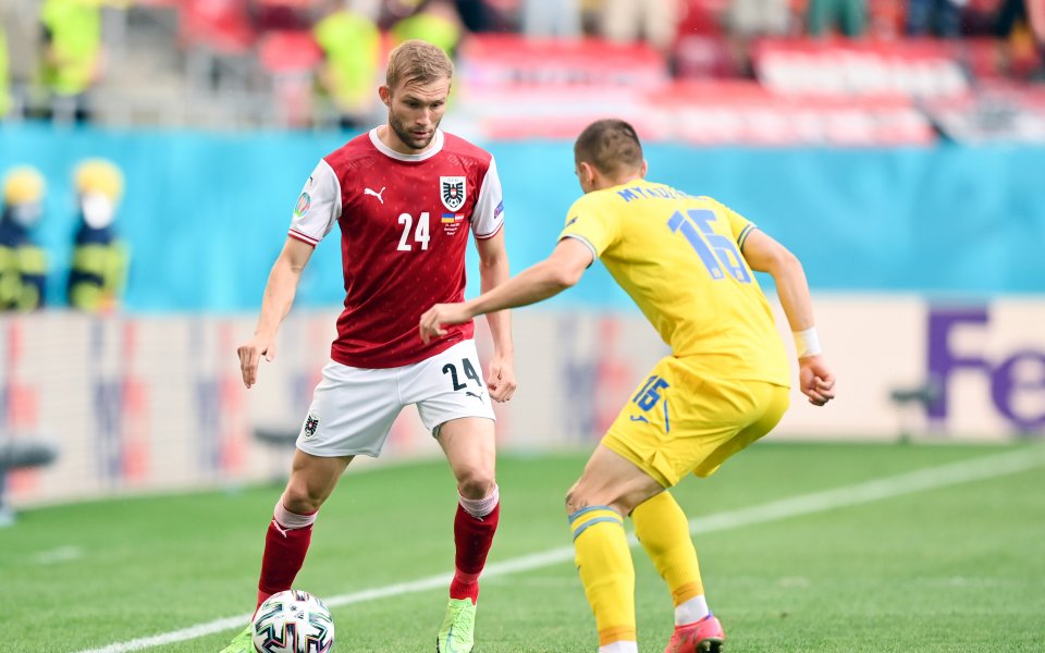 Украйна и Австрия играят при 0:1 в последен мач за