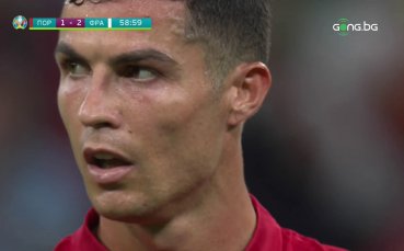 Кристиано Роналдо заби пореден гол на UEFA EURO 2020 Португалецът