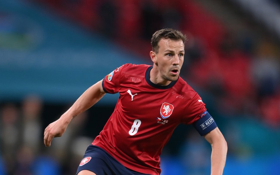 Ключов играч за Чехия е на линия срещу Дания
