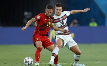 Героят за Белгия от осминафинала срещу Португалия на UEFA EURO