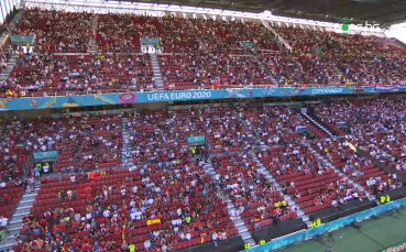 Вижте атмосферата преди мача между Хърватия и Испания