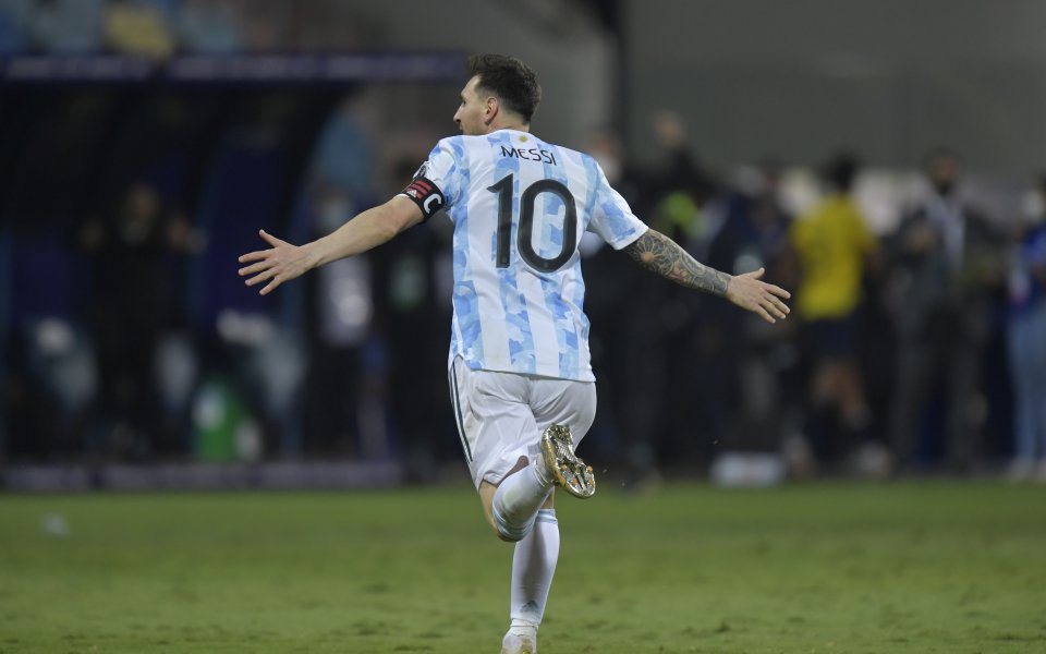 Мегазвездата Лионел Меси изигра поредния си силен мач за Аржентина