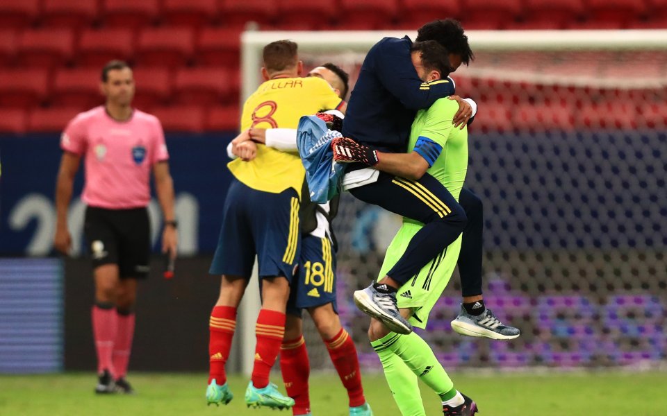 Отборът на Колумбия надви Уругвай с 1:0 и продължава напред