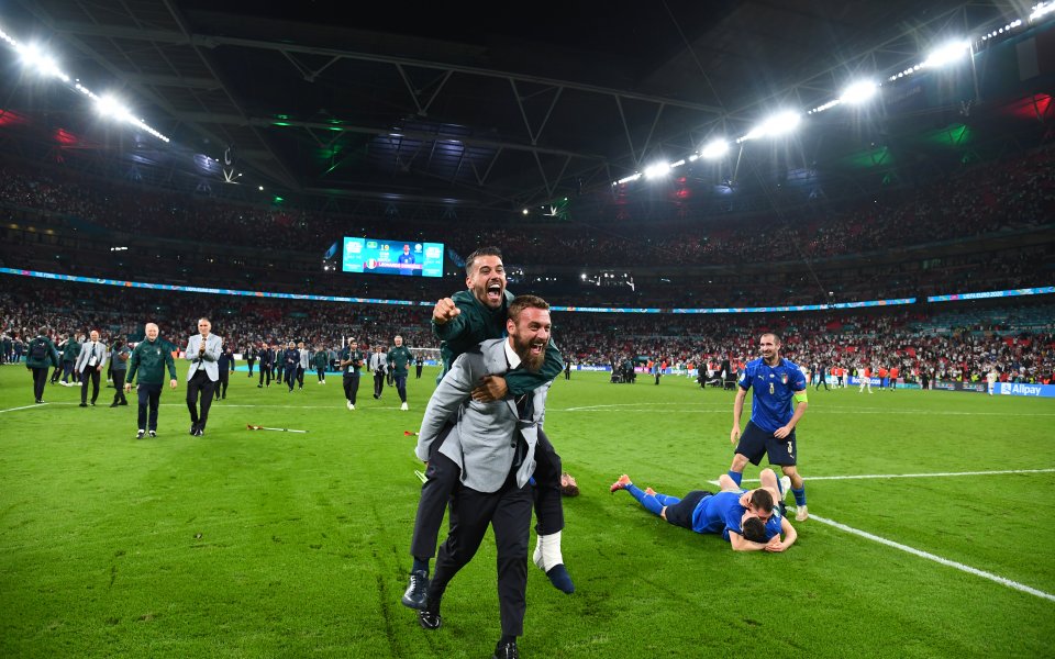 Световен шампион направи лудо шоу след триумфа на Италия на UEFA EURO 2020 (видео)