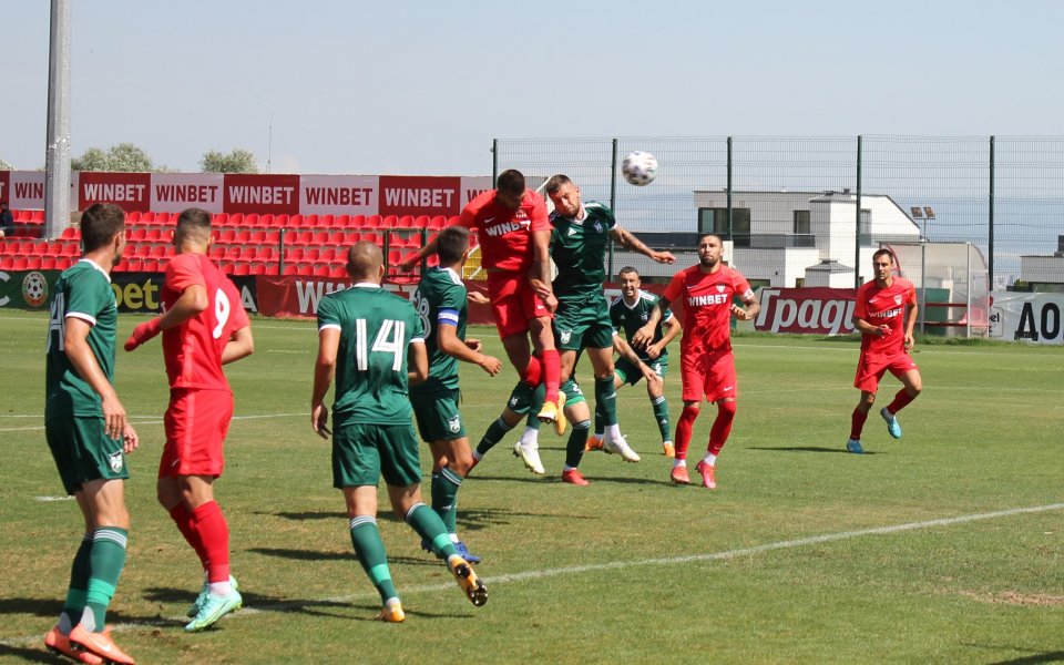 Царско село и Пирин Благоевград завършиха наравно 0:0 в проверка,