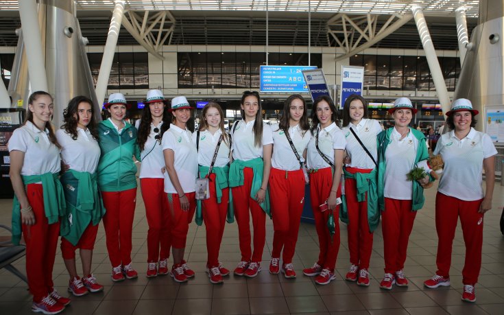 Българските гимнастички пристигнаха в Мураяма и проведоха първа тренировка