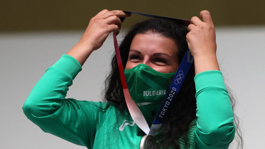 <p>Антоанета Костадинова спечели сребърен медал на Олимпиадата в Токио</p>