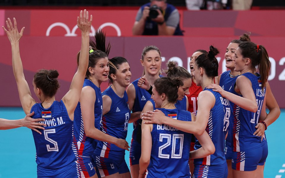 Сърбия остана единственият отбор без загуба на СП по волейбол за жени