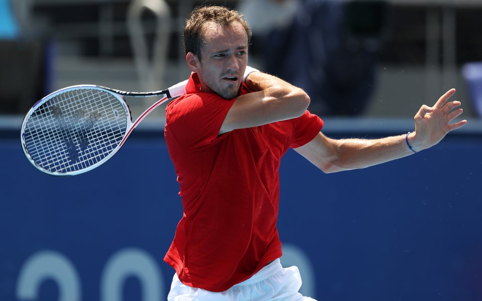 Световният №2 в мъжкия тенис Даниил Медведев трябваше да преживее