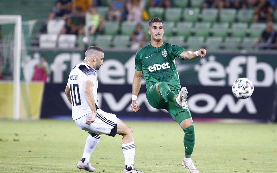 Лудогорец - Мура 1:0 /първо полувреме/