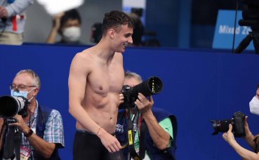 Българският плувец Йосиф Миладинов записа изключително плуване в полуфинала на