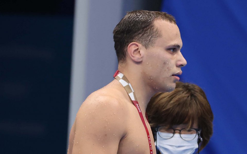 Българският плувец Йосиф Миладинов записа изключително плуване в полуфинала на