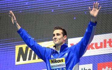 Състезаващият се за Гърция българин Кристиян Голомеев направи отлично плуване