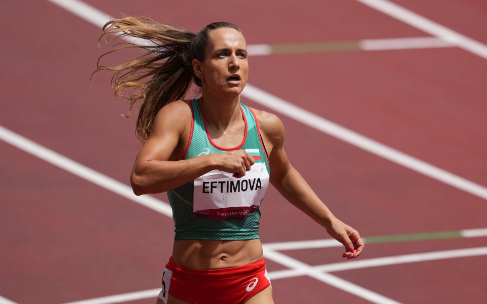 Българката Инна Ефтимова отпадна в пресявките в спринта на 200