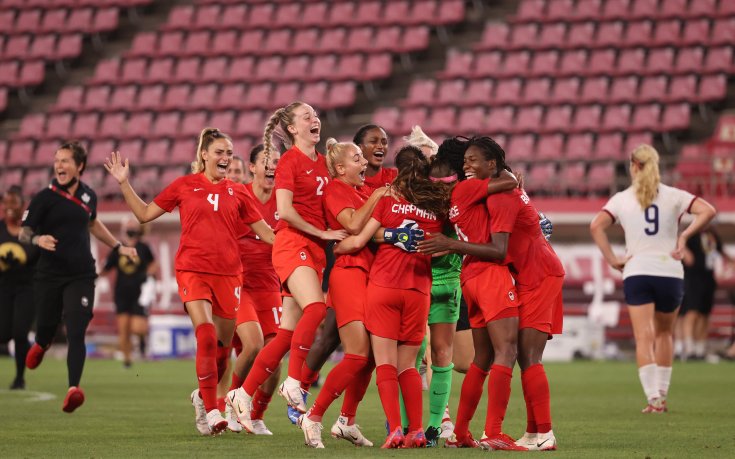 Канада поднесе голямата изненада във футболния турнир на Токио 2020