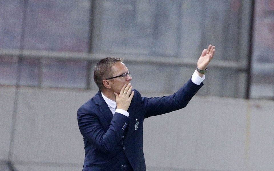 Наставникът на Лудогорец, Валдас Дамбраускас, призна, че е разочарован, че