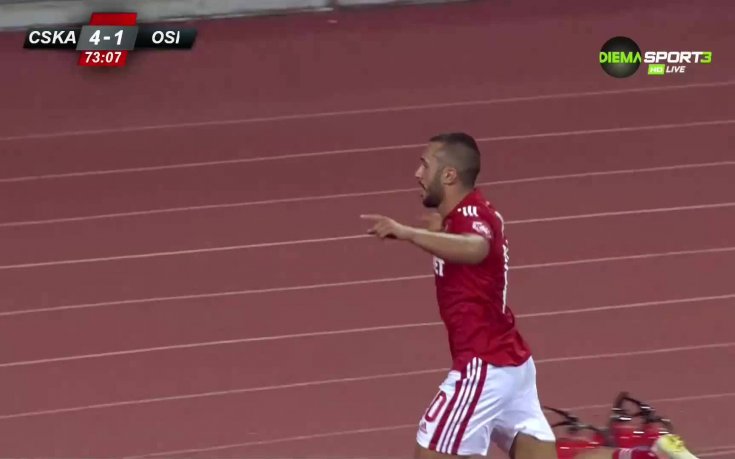 Йомов заби четвърти гол за ЦСКА