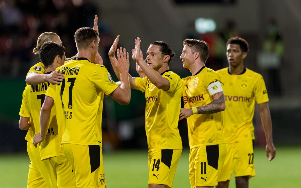 Носителят на Kупата на Германия Борусия Дортмунд отчете загуби от