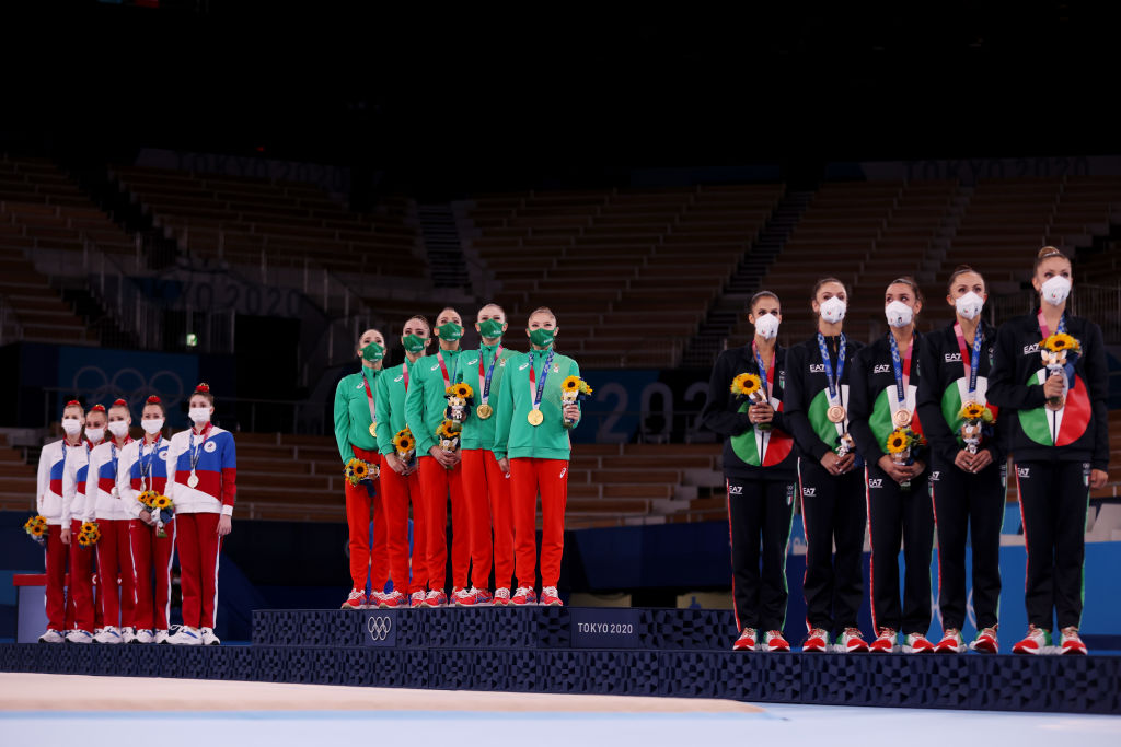 Ансамбълът по художествена гимнастика донесе трето злато за България от Игрите в Токио
