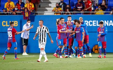 Барселона разби Ювентус с 3 0 в приятелски мач за трофея