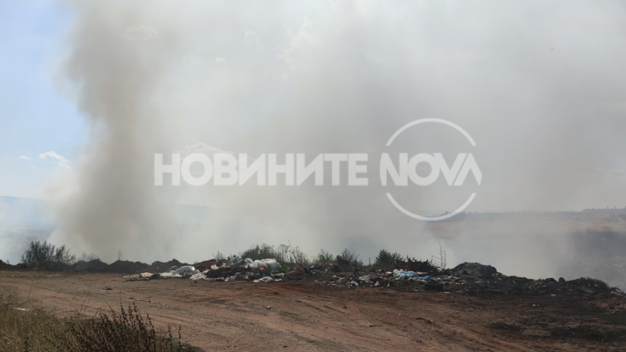 Пожар бушуваше край Кремиковци